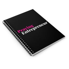 Praying Entrepreneur Spiral Notebook
