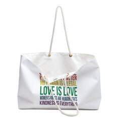 Science is Real Black Lives Matter Weekender Bag