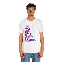 The Color Purple Characters Nettie Shug Sophia & Squeak T-Shirt