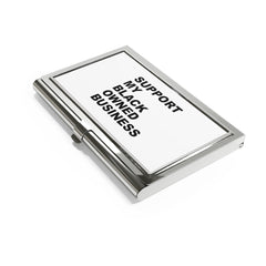 Support My Black Owned Business Card Holder