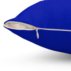 Doves Pearls & Educated Zeta Girls Pillow - Blue