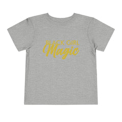 Black Girl Magic Toddler T-Shirt - Black