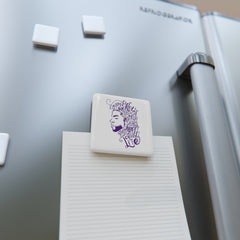 Prince Square Porcelain Magnet