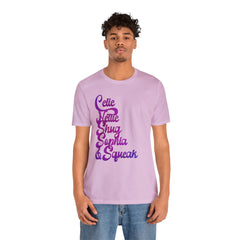 The Color Purple Characters Nettie Shug Sophia & Squeak T-Shirt