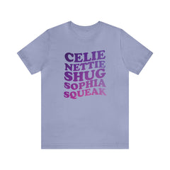 Celie Nettie Shug Sophia Squeak T-Shirt