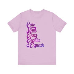 The Color Purple Characters Nettie Shug Sophia & Squeak T-Shirt