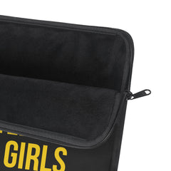 Poodles Pearls & Educated Sigma Girls Laptop Sleeve