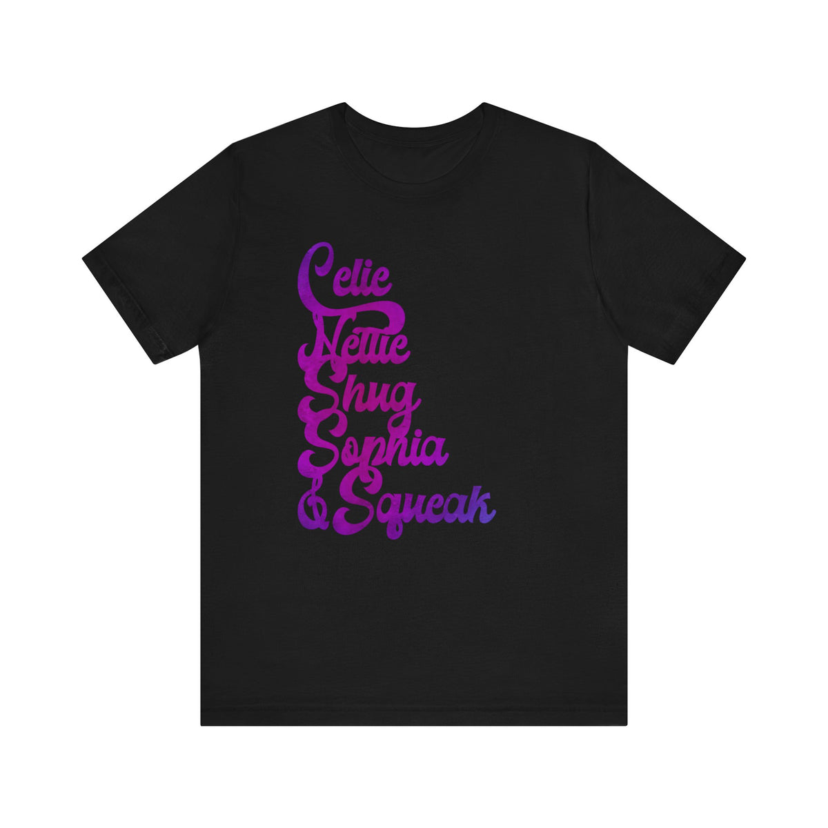 The Color Purple Characters Nettie Shug Sophia & Squeak T-Shirt