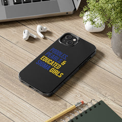 Poodles, Pearls & Educated Sigma Girls Tough Case For IPhone® - Black