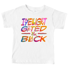 Intelligent Gifted & Black Baby T-Shirt