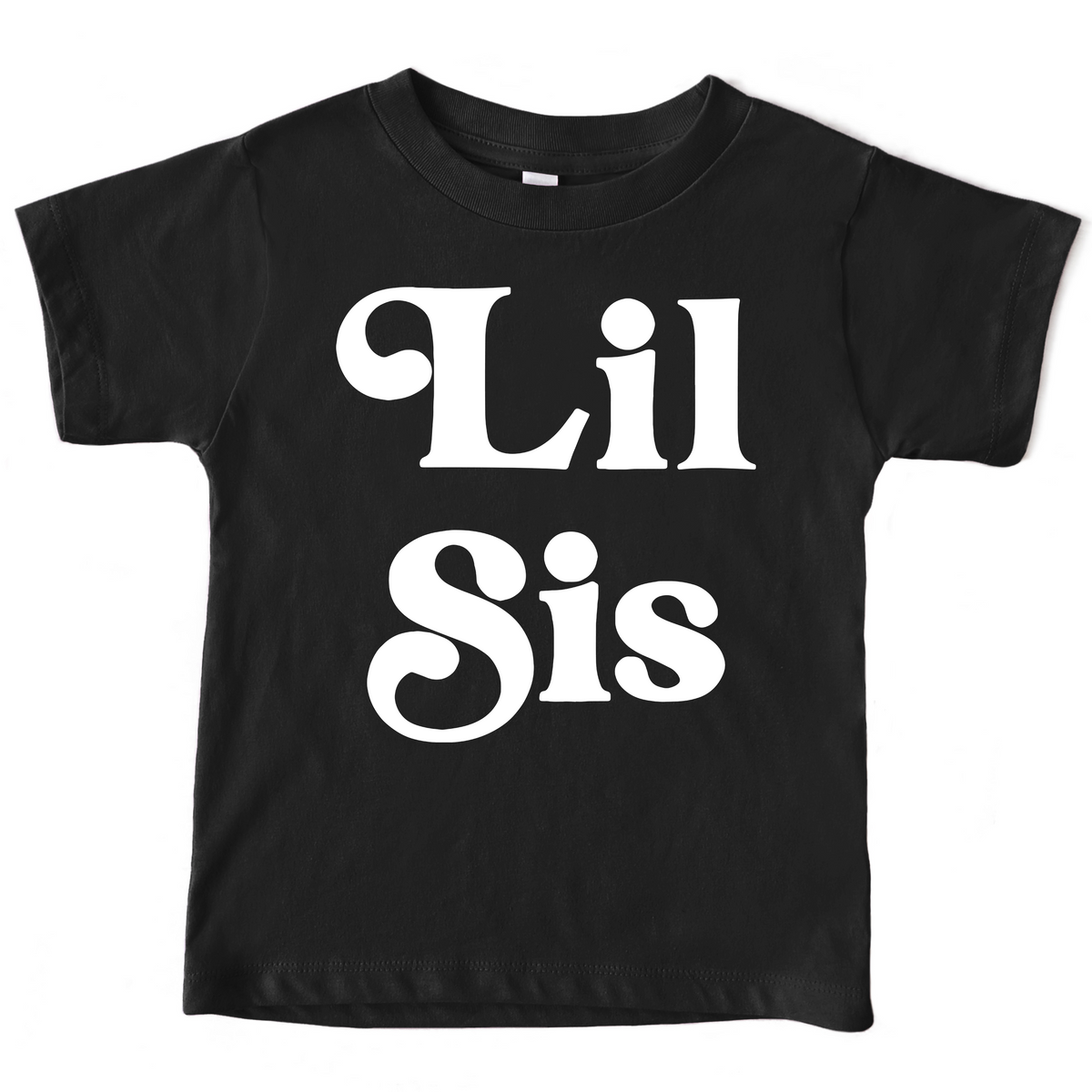 Lil Sis Baby Shirt - White