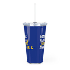 Poodles Pearls & Educated Sigma Girls 20oz Tumbler