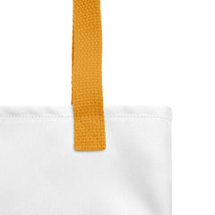 Poodles Pearls & Educated Sigma Girls Tote - Yellow