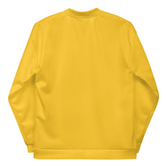 Poodles Pearls & Educated Sigma Girls Bomber Jacket - Yellow