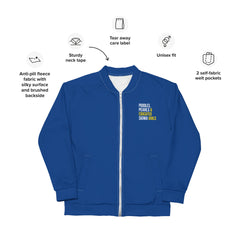 Poodles Pearls & Educated Sigma Girls Bomber Jacket