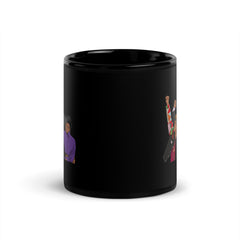 Right On Black Glossy Mug