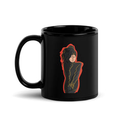 Janet Jackson Control Black Glossy Mug