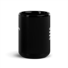 Somebody's Wife Mama CEO Black Glossy Mug