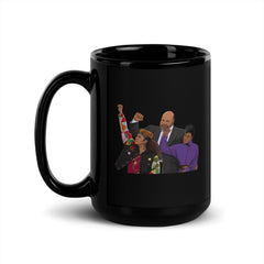 Right On Black Glossy Mug