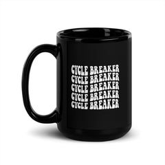 Cycle Breaker Black Glossy Mug