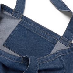 Poodles Pearls & Educated Sigma Girls Organic Denim Tote Bag