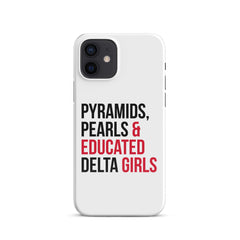 Pyramids Pearls & Educated Delta Girls Snap Case For iPhone®