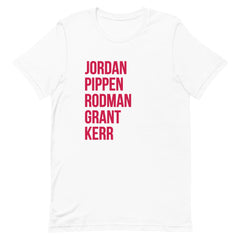 The 90s Bulls Dynasty T-Shirt - Red