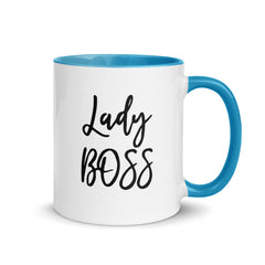 Lady Boss Accent Color Mug