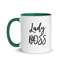 Lady Boss Accent Color Mug