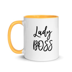 Lady Boss Accent Color Mug