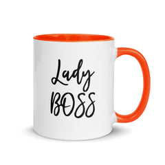Lady Boss Accent Color Mug