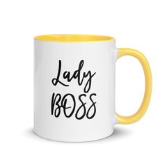Lady Boss Accent Color Mug